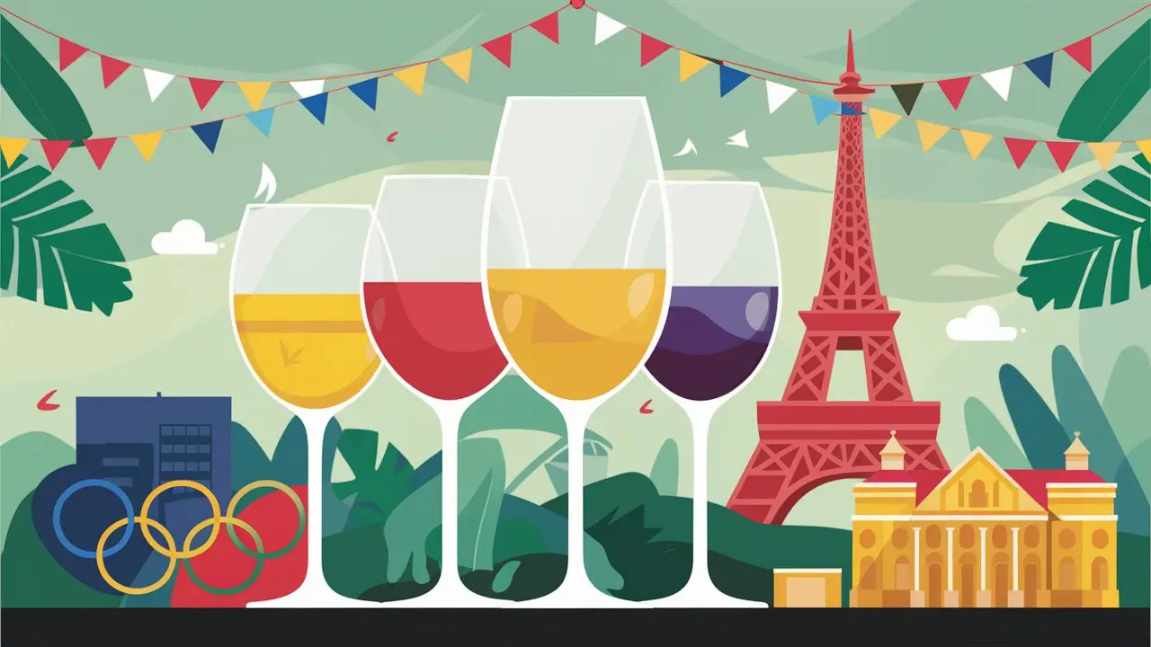 vins français à l'honneur aux JO de Paris 2024